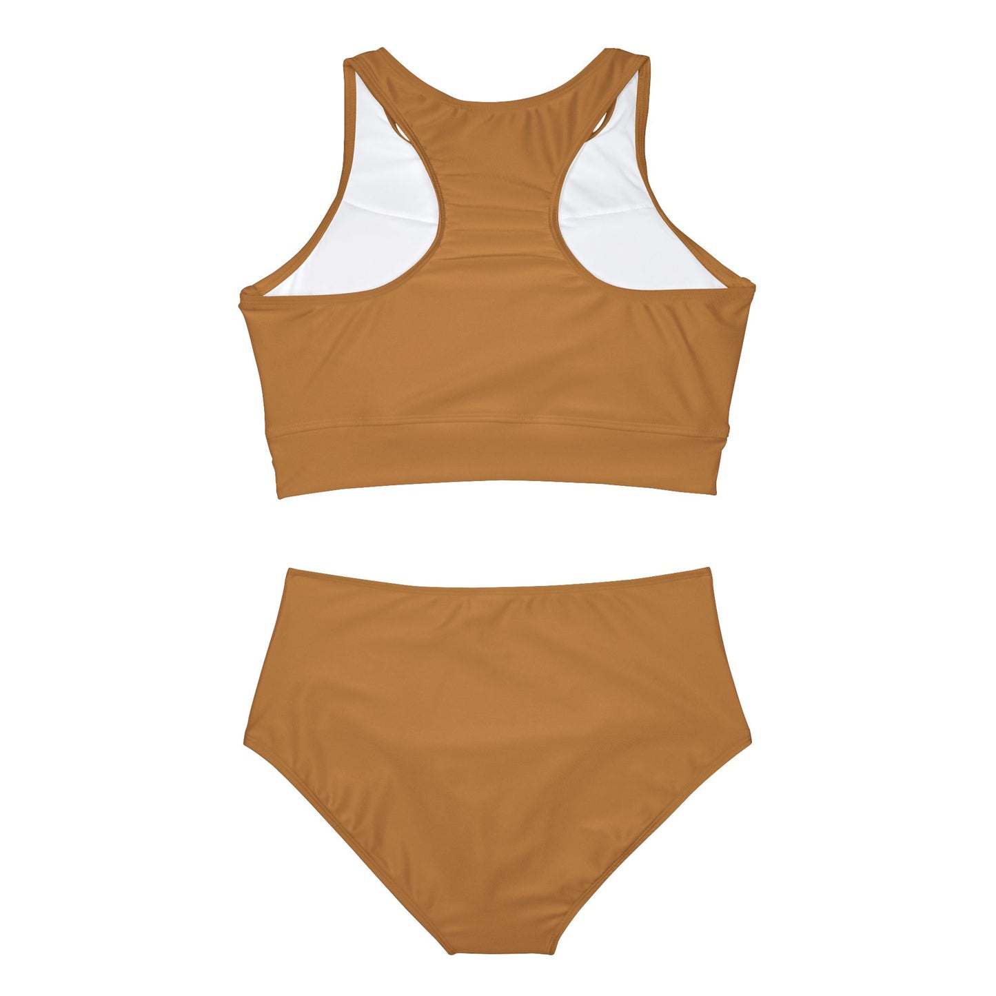 Sporty Bikini Set - Light Brown